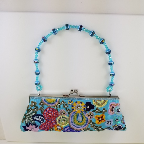 Ebisu Handbags - 🔮Ebisu Clutch Bag Beaded Sequins Elegant NWOT🔮